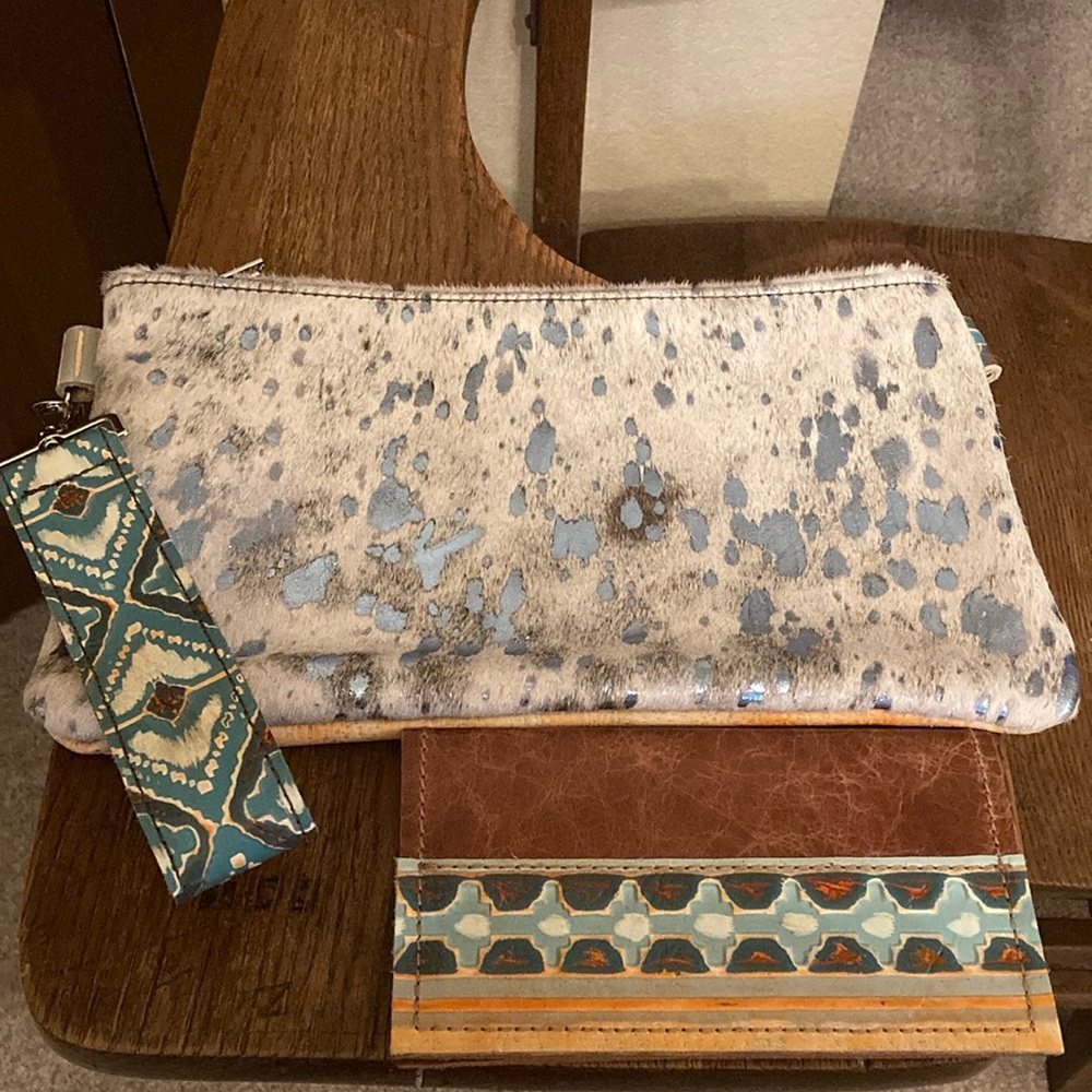 Merrick’s Custom Leather Banker Bag & KateLynn Leatherworks Checkbook Cover NWOT